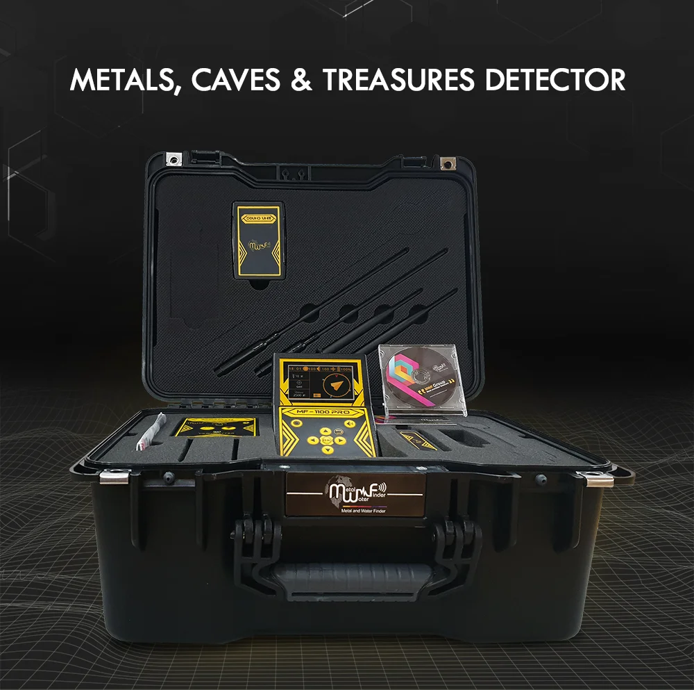 Revolutionary Bear Claw OS - Exclusive Metal Detection Technology Bear Claw Operating System interface showing real-time gold detection data on HD display
