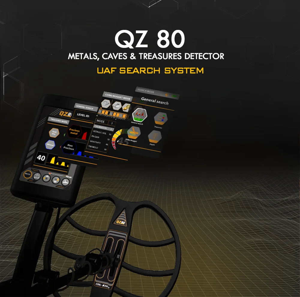 QZ80 Advanced Gold & Metal Detector – Treasure Finder - Image 3
