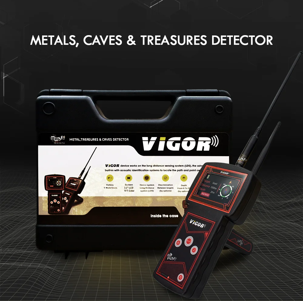 VIGOR: Dispositivo compacto de detección de oro y tesoros - Imagen 3