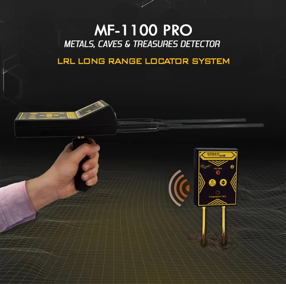 Advanced Control System - Intuitive Metal Detection Interface MF 1100 PRO control panel with 3.2 inch TFT color display and ergonomic design