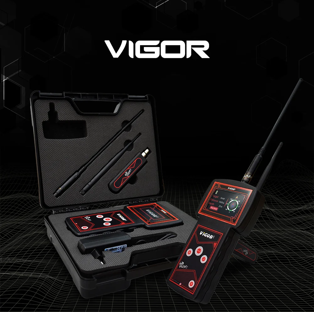 VIGOR: Dispositivo compacto de detección de oro y tesoros