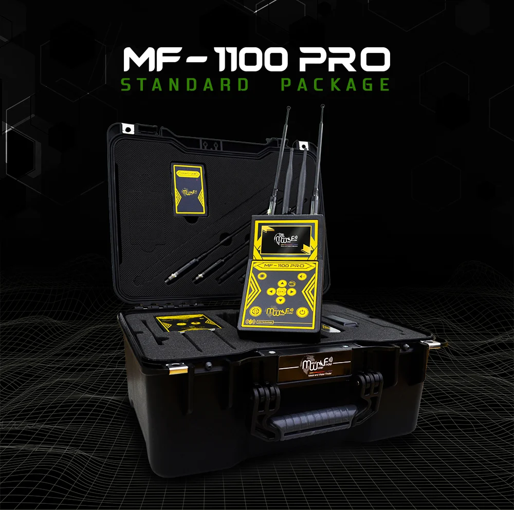 MF 1100 PRO Complete Detection System - World's #1 Metal Detector MF 1100 PRO advanced metal detector complete system with control unit and long-range antenna array