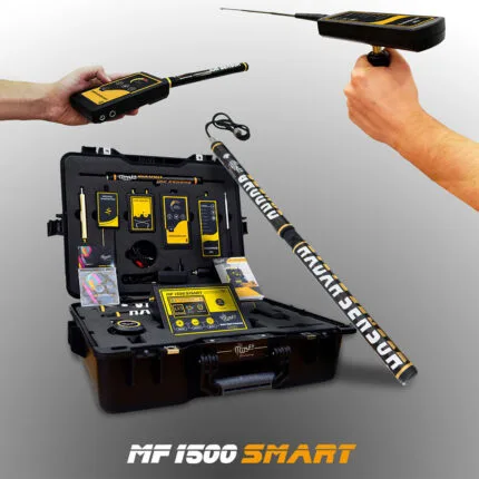 جهاز كشف المعادن MF-1500 SMART مع معالجة الإشارات المعززة بالذكاء الاصطناعي