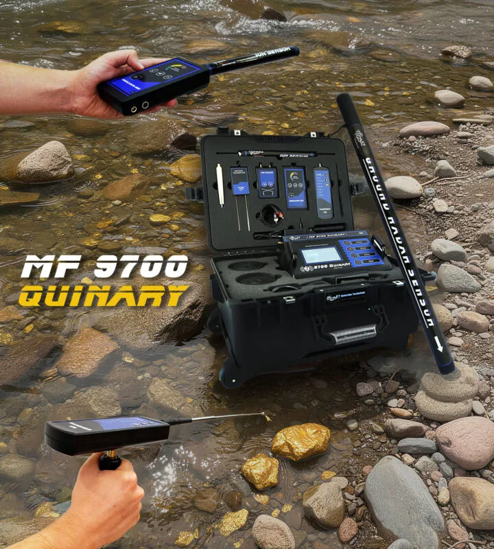 9700 Advanced metal detectors and water detecting