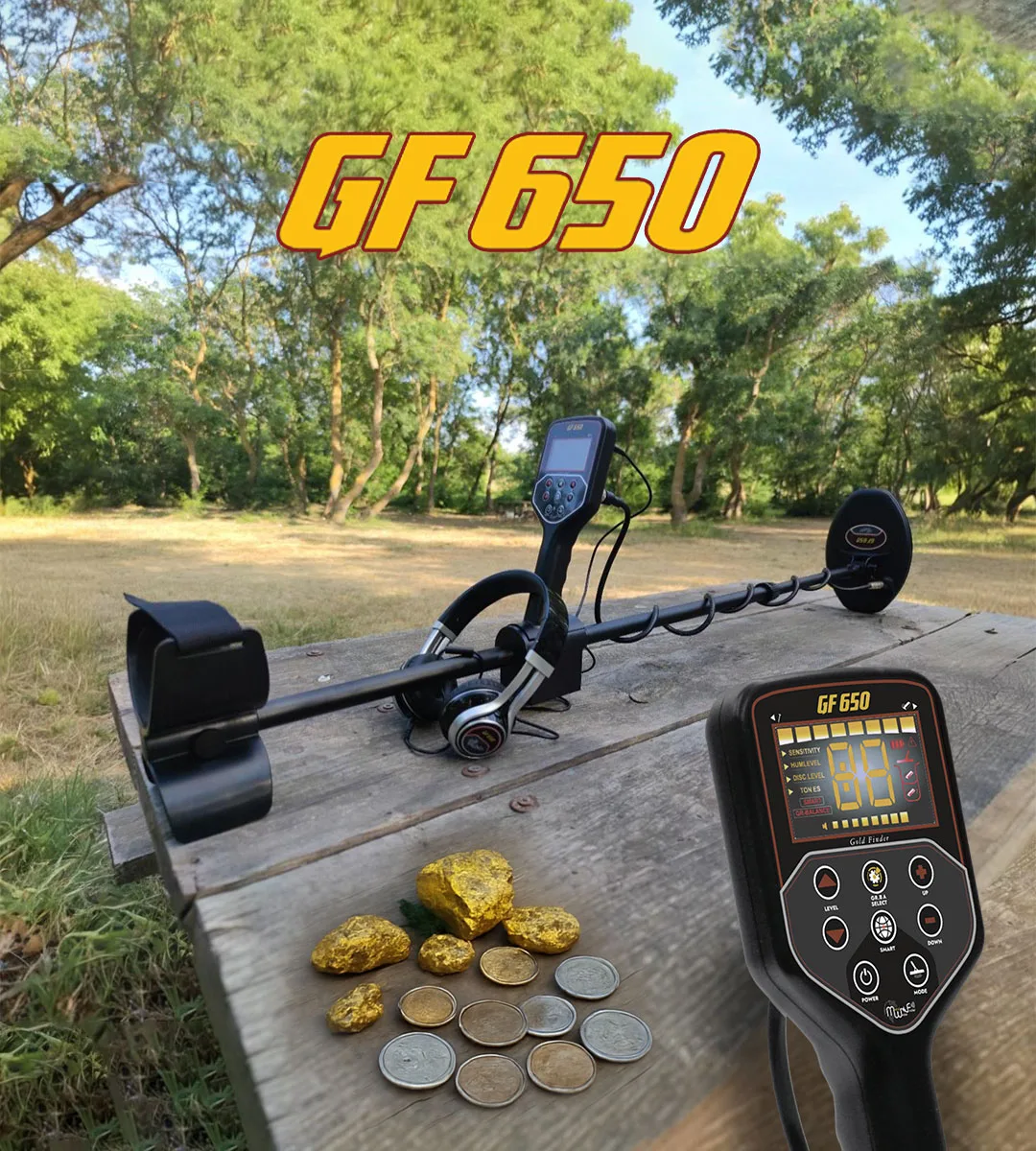 GF-650 Gold and Metal dedector / How to Get 100% Accurate Results from Your Detector