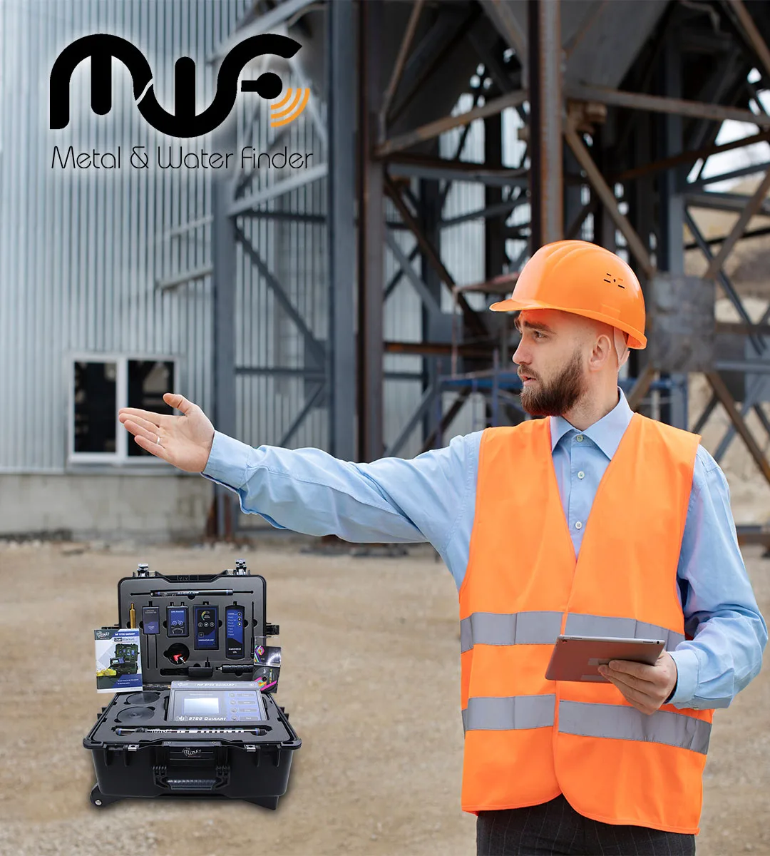 Uses of metal detectors in agriculture and construction