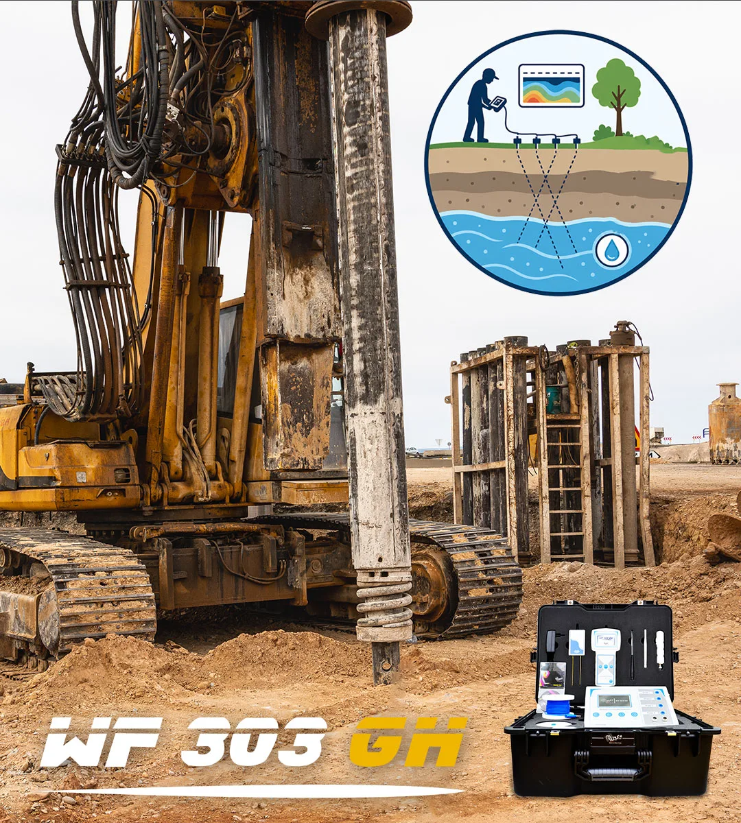 Groundwater Detected Before Drilling / WF-303 GH / Water detector
