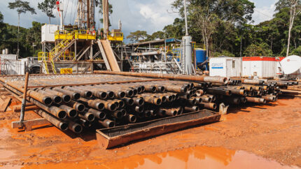 Installing Well Casing and Precision Screens