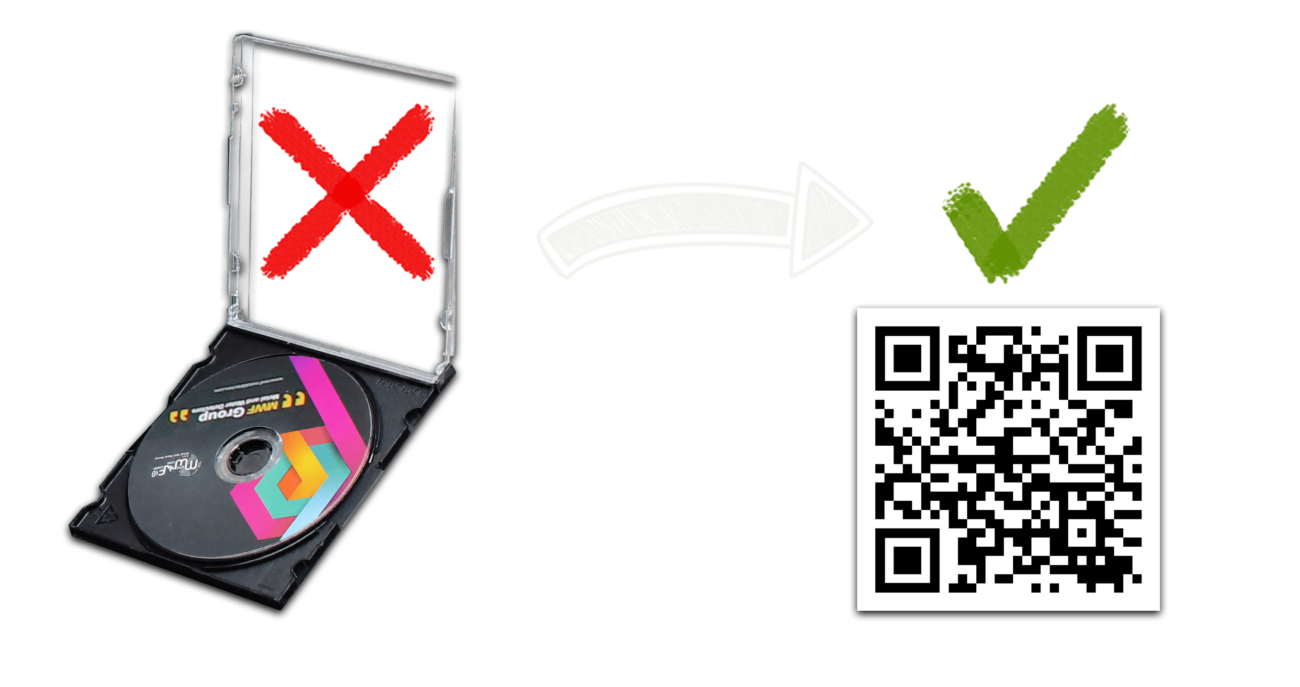 Why CDs Disappeared from Device - QR CODE!!