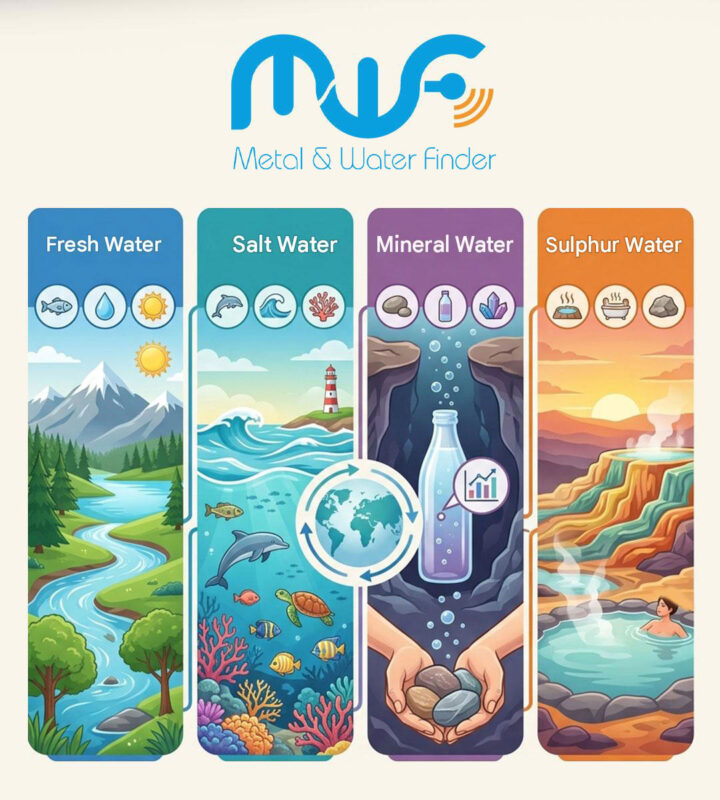 Water Detector Distinguish Water Types Before Drilli