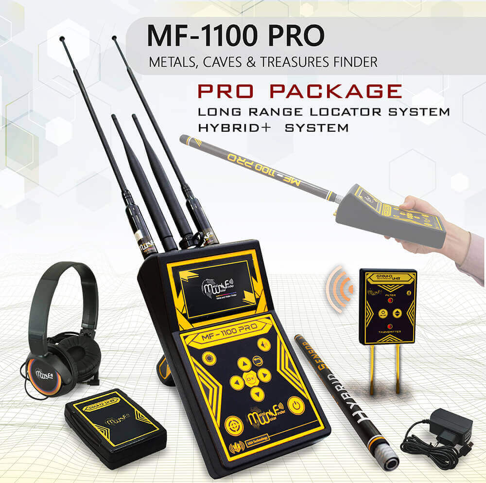 Mf 1100 Pro Mwf Detectors New Long Range Gold Treasure Locator